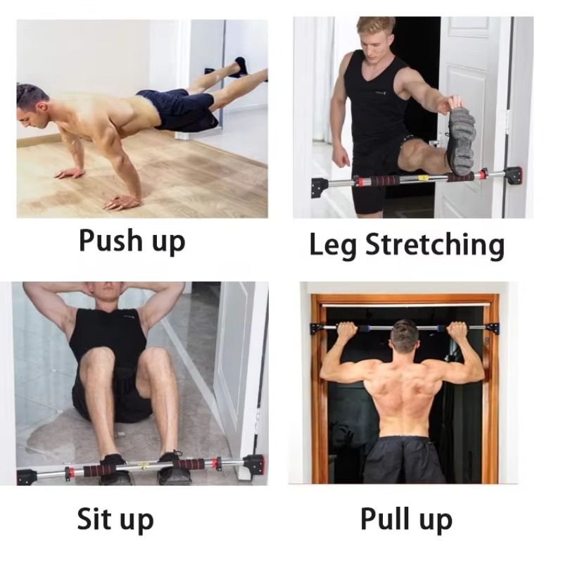 Home Bar And Gym - قضيب سحب أفقي قابل للتعديل من