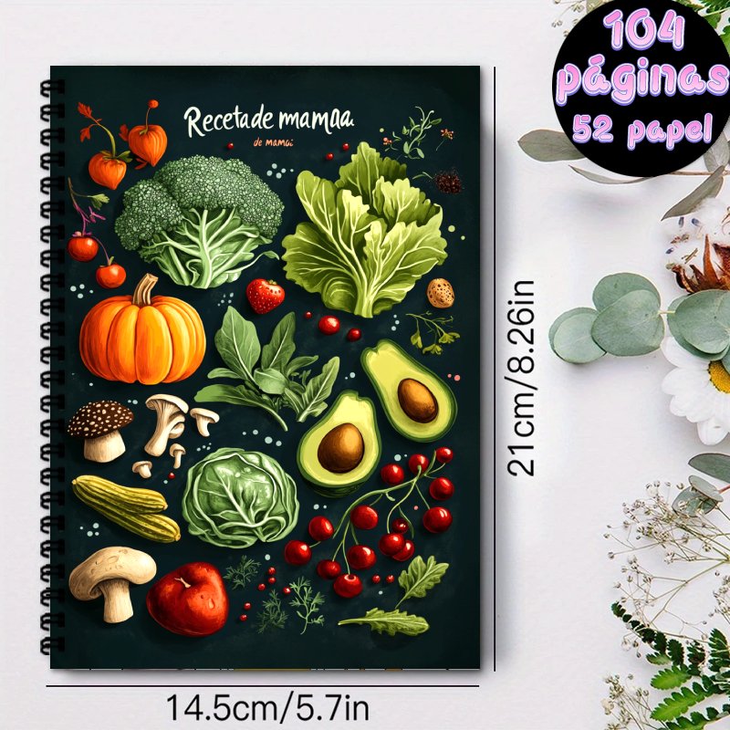 كتاب وصفات طعام إسباني مقاس A5 - مراجعة Cocktail Recipe Book وسعره