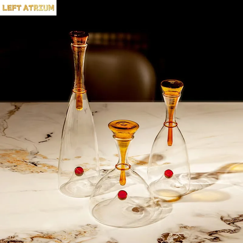 قارورة زجاجية عصرية بسيطة للبا - مراجعة Home Bar And Cabinet وسعره