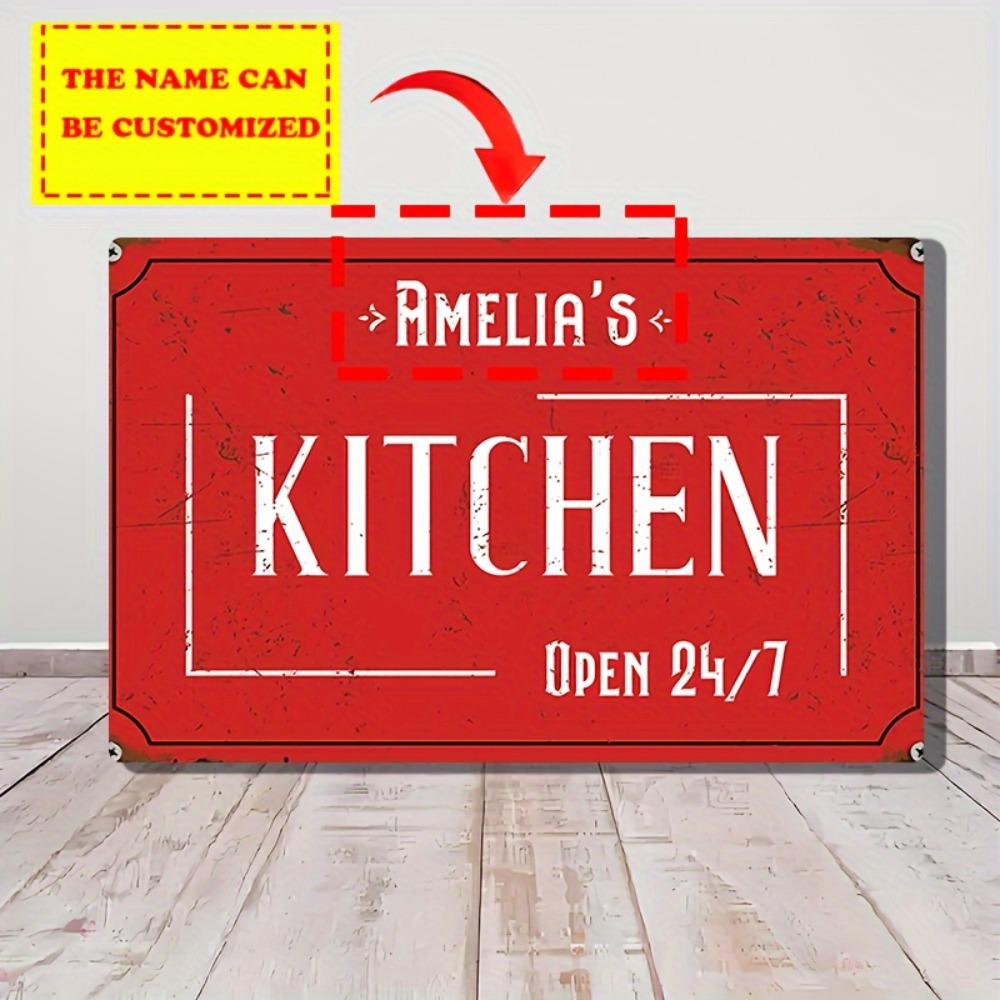 لافتة مطبخ مخصصة وشخصية، مقاس  - مراجعة Home Bar Signs وسعره