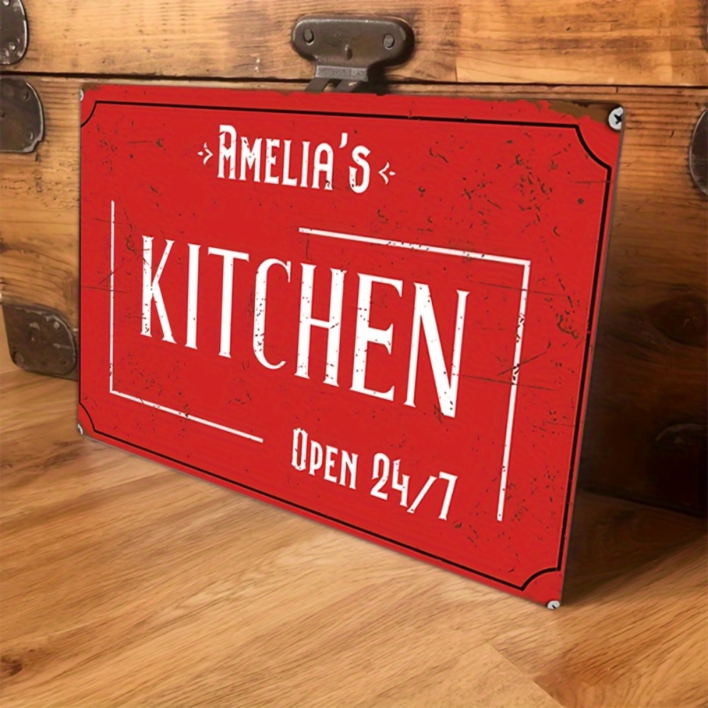 لافتة مطبخ مخصصة وشخصية، مقاس  - مراجعة Home Bar Signs وسعره