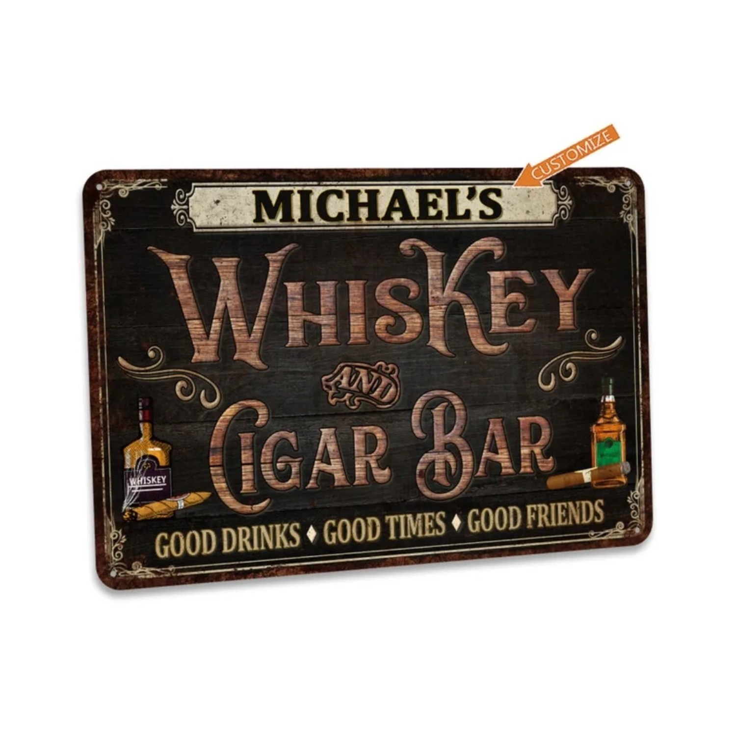 لافتة بار مخصصة وشخصية بتصميم  - مراجعة Home Bar Signs وسعره