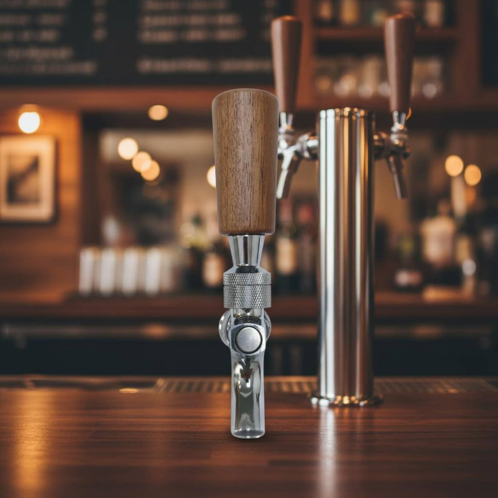 مقبض خشبي قصير لصنبور البيرة،  - مراجعة Home Bar Accessories وسعره