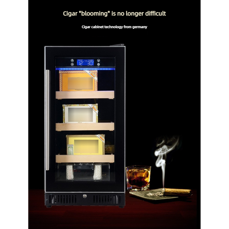 خزانة حفظ السيجار بسعة 150-300 - مراجعة Home Bar And Cabinet وسعره